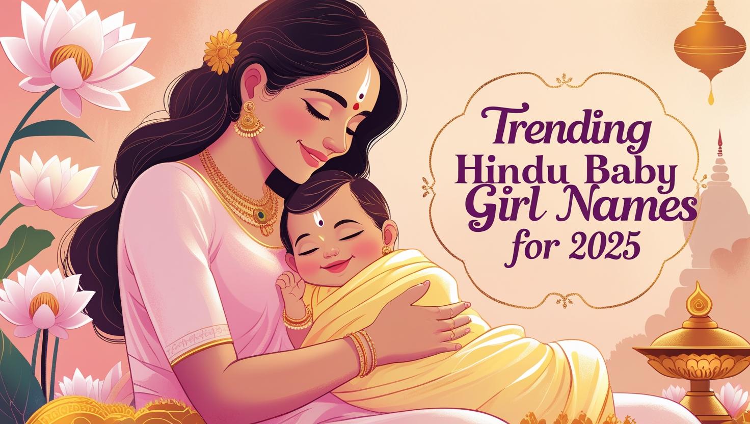 Popular Hindu Baby Girl Names for 2025 Meaningful & Trending Choices