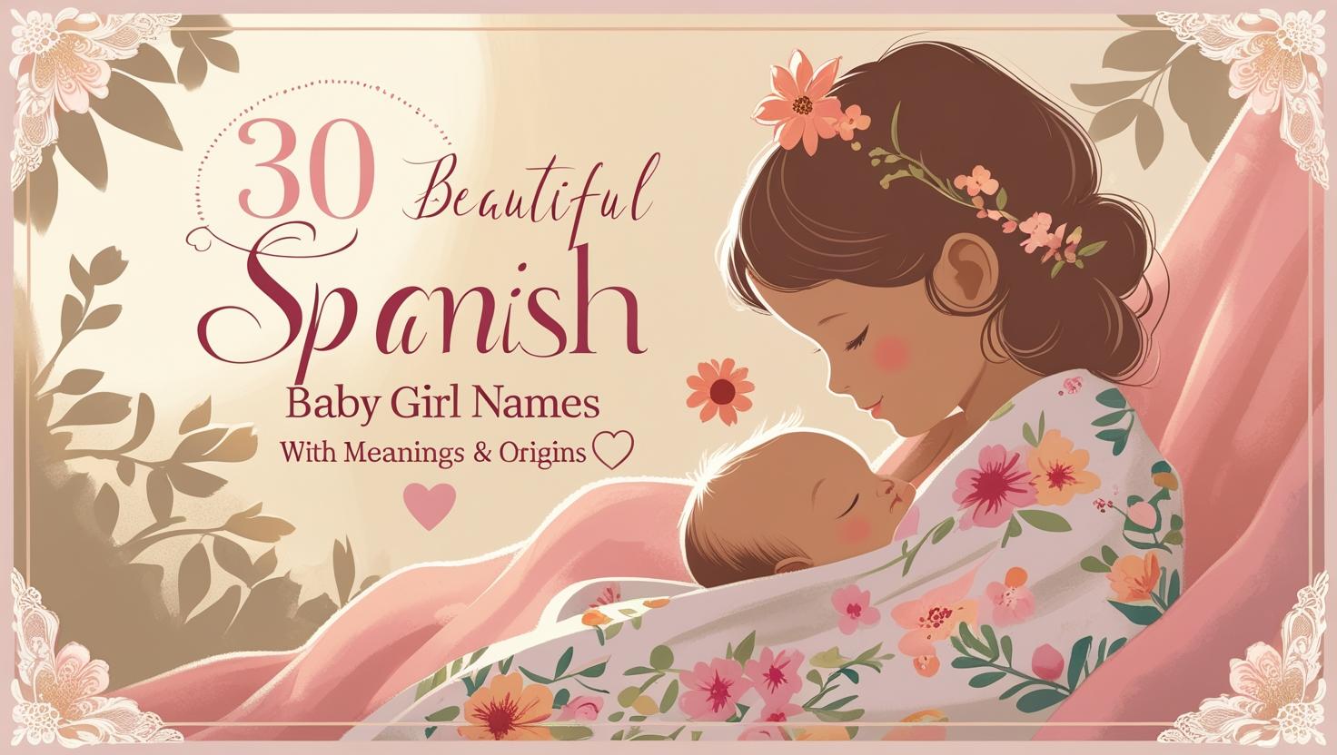 30 Beautiful Spanish Baby Girl Names with Meanings, Origins & Language