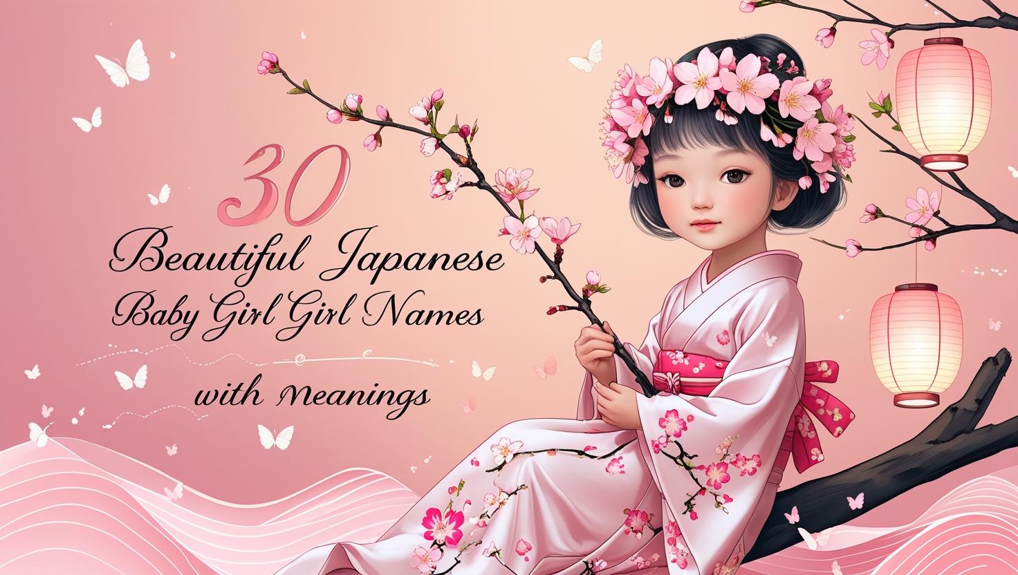 日本語の女の子の名前30選｜かわいくて意味が素敵な名前一覧【2025年版】