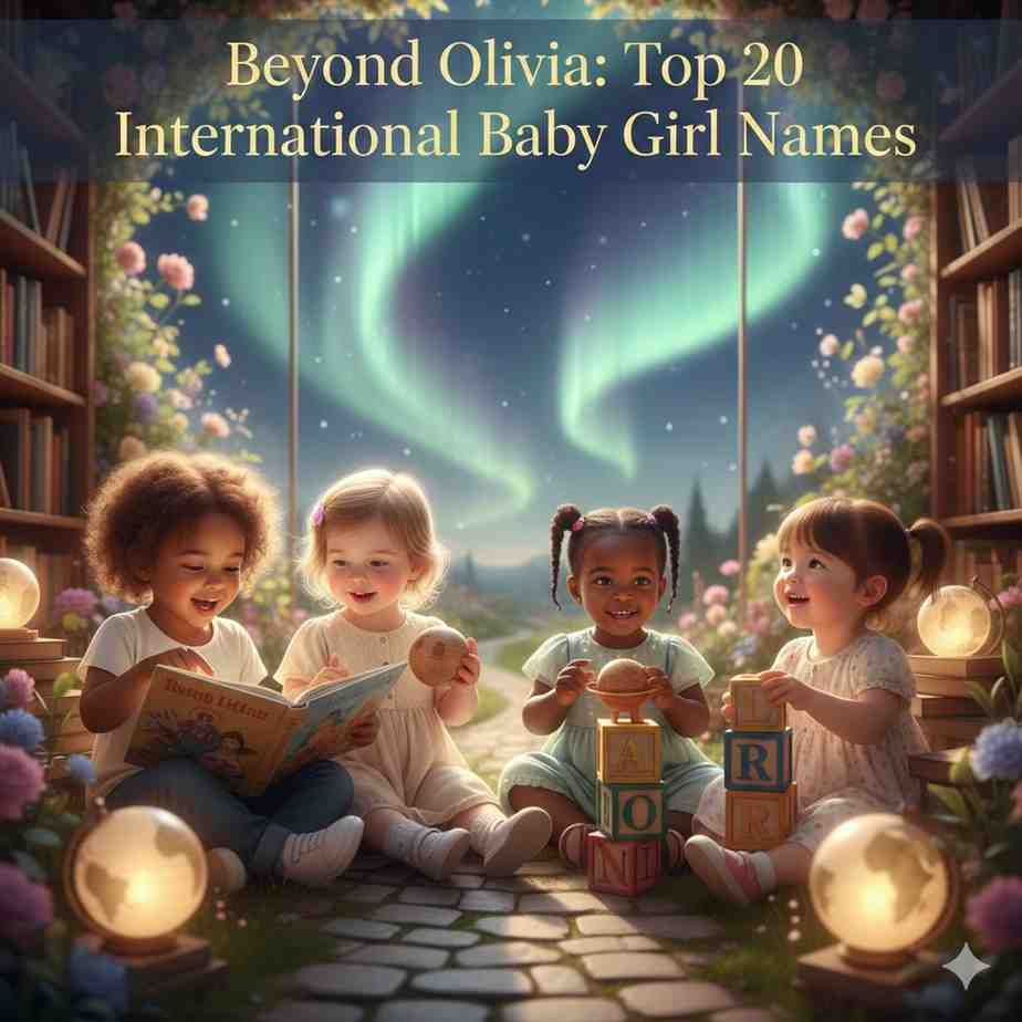 Top 20 International Baby Girl Names & Their Beautiful Meanings for 2026