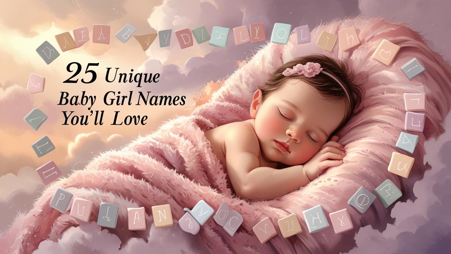 Top 10 Unique Baby Girl Names You'll Love in 2026 (With Meanings & Origins)